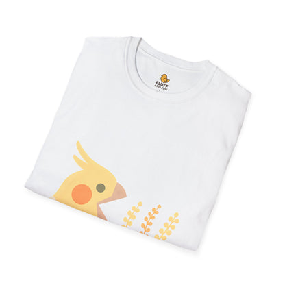 Millet Eating Cockatiel Head