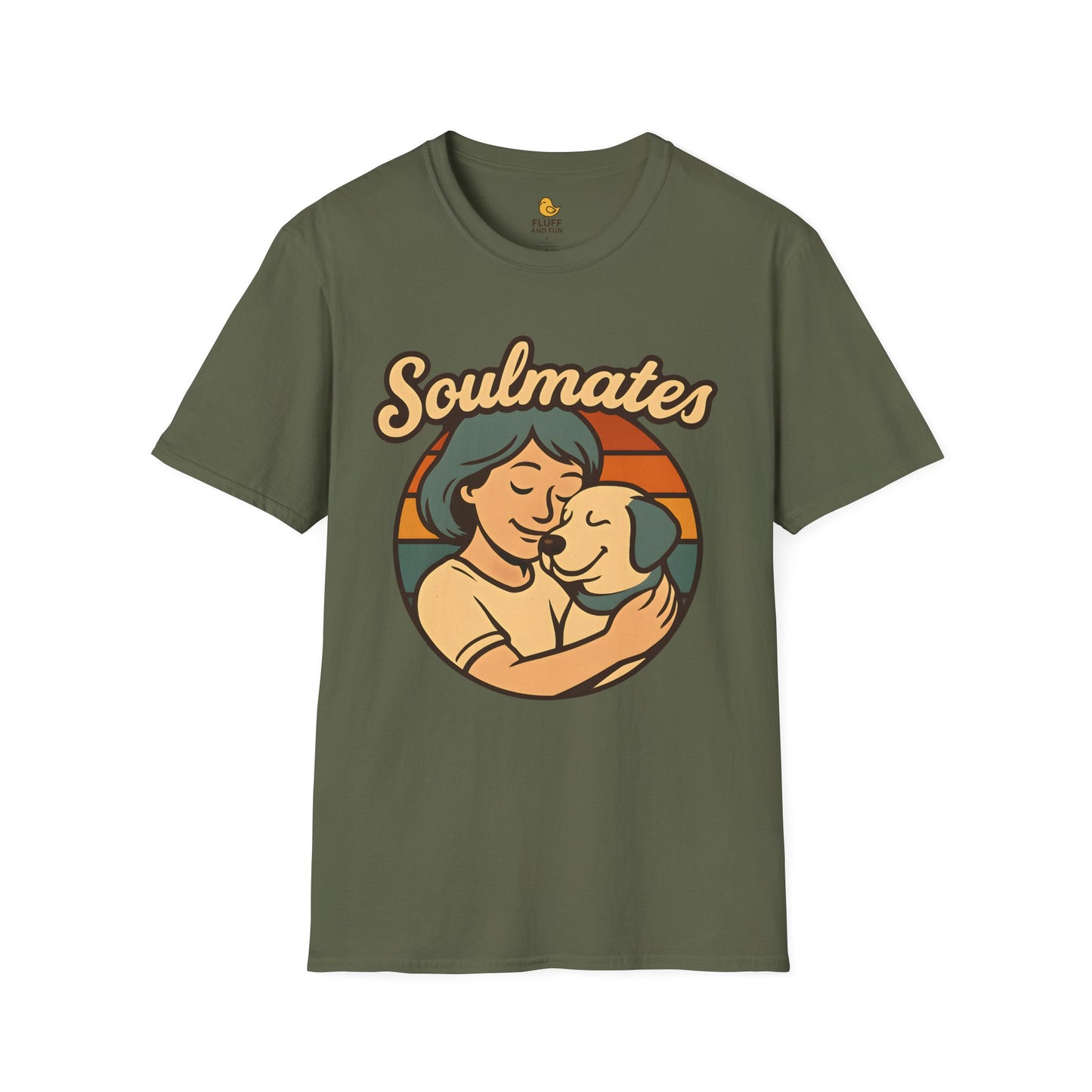 Soulmates - Woman with Dog