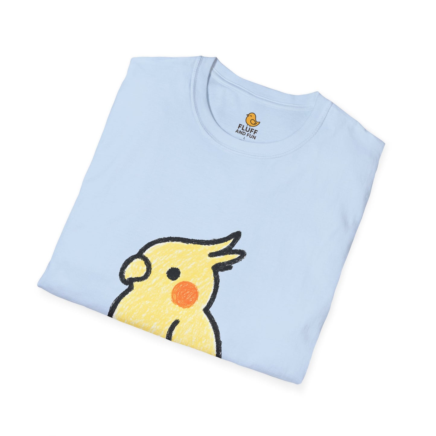 Yellow Cockatiel Kid Drawing