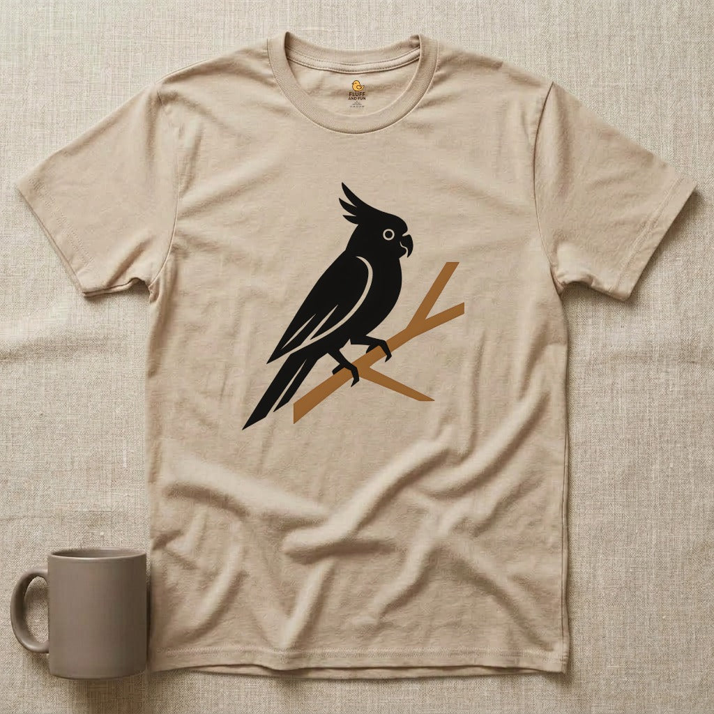 Tiel Silhouette on Branch