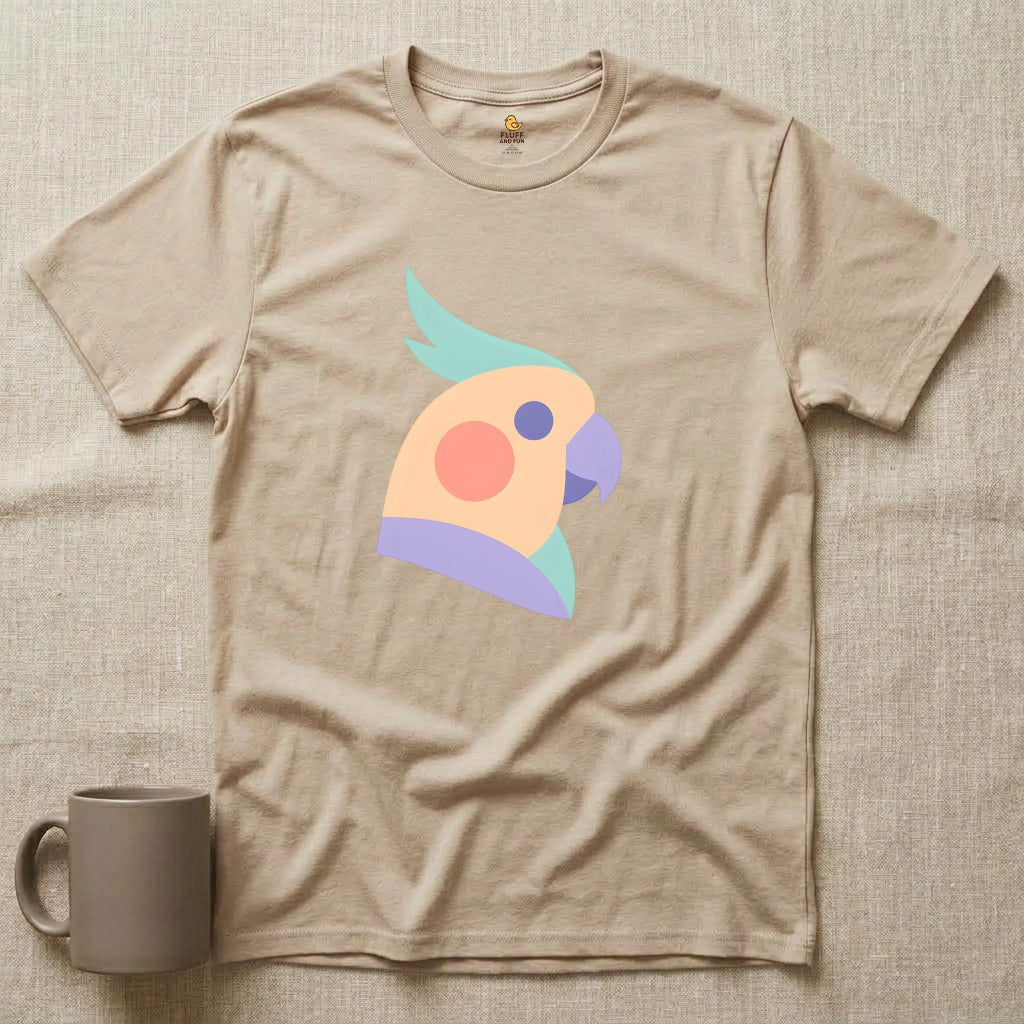 Pastel Cockatiel Head