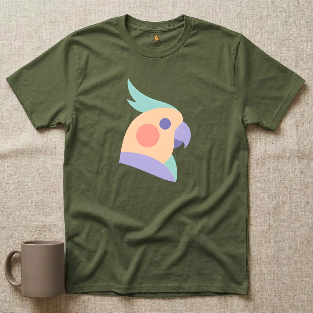 Pastel Cockatiel Head