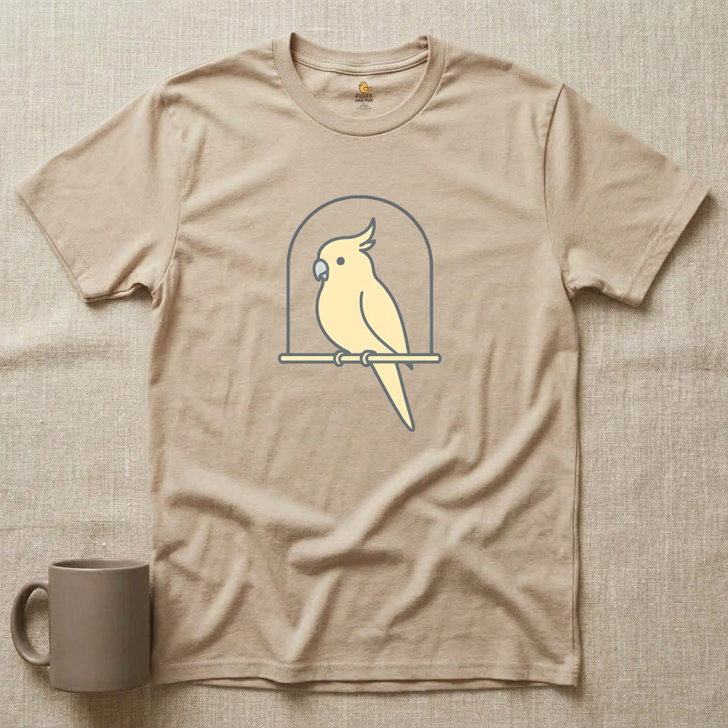 Cockatiel on Swing