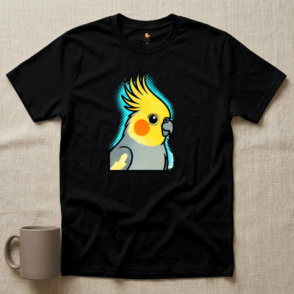 Fluffy Crest Cockatiel