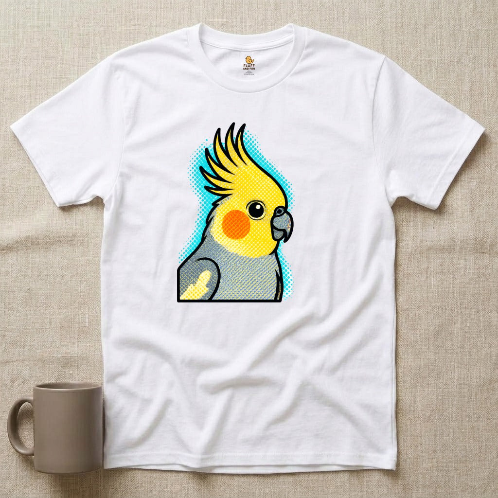 Fluffy Crest Cockatiel