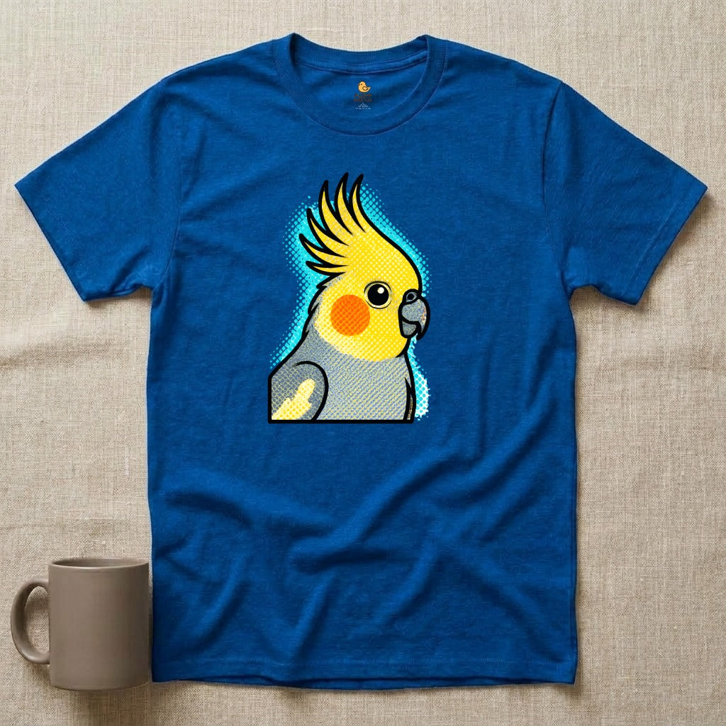 Fluffy Crest Cockatiel