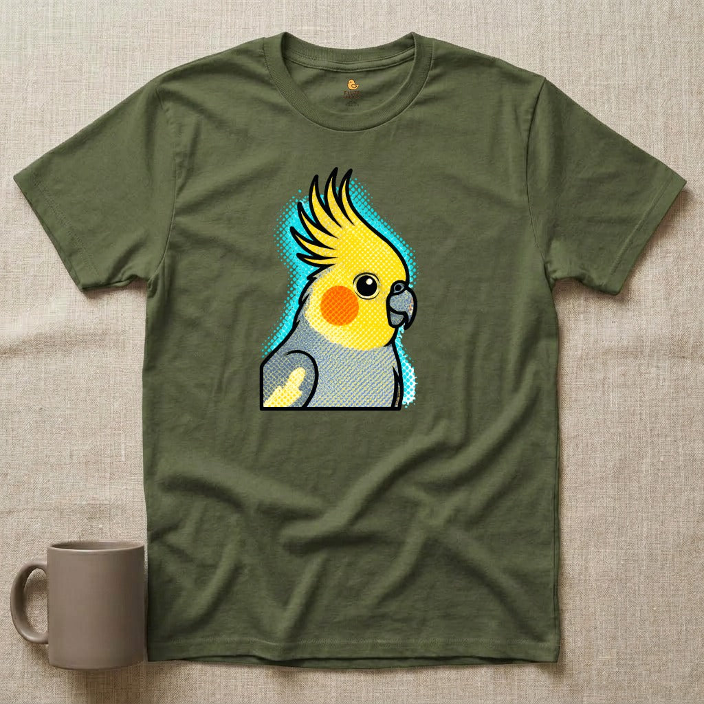 Fluffy Crest Cockatiel