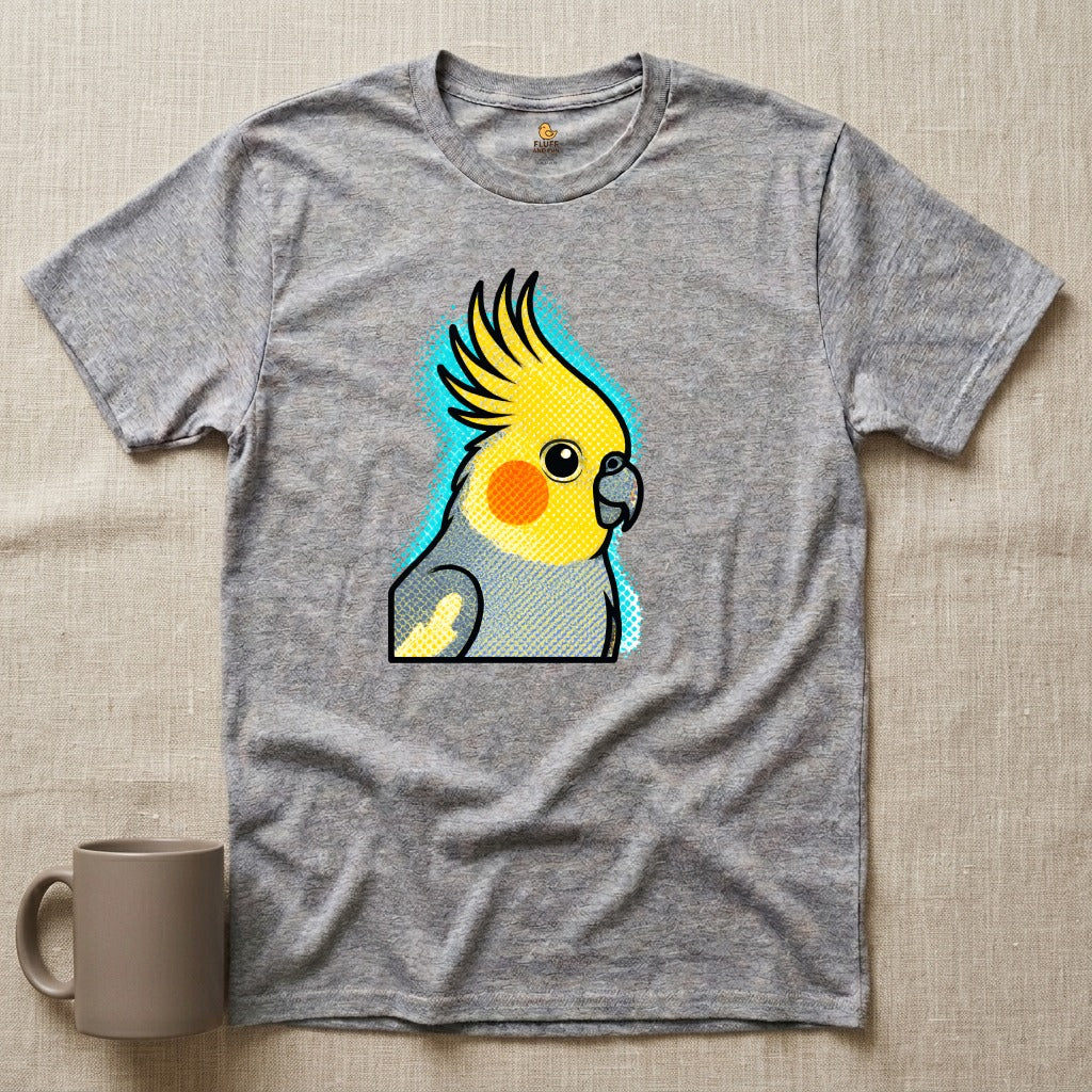 Fluffy Crest Cockatiel