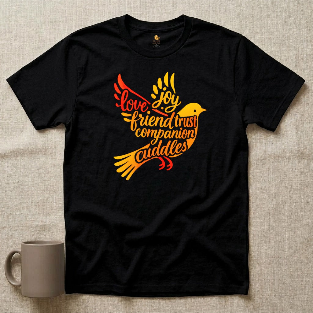 Bird Words Graphic Tee