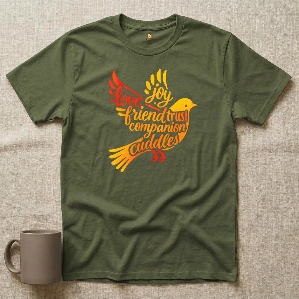 Bird Words Graphic Tee