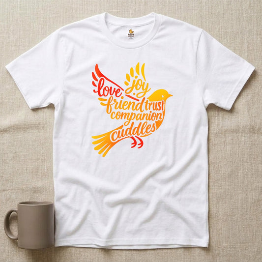Bird Words Graphic Tee