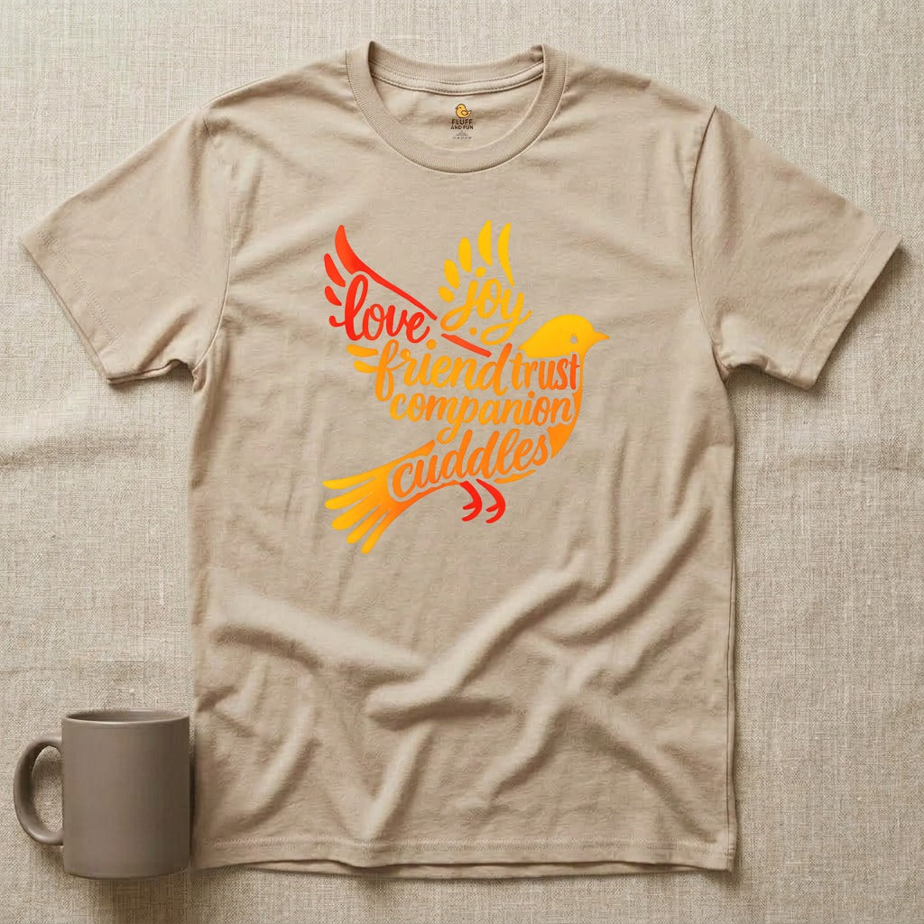 Bird Words Graphic Tee