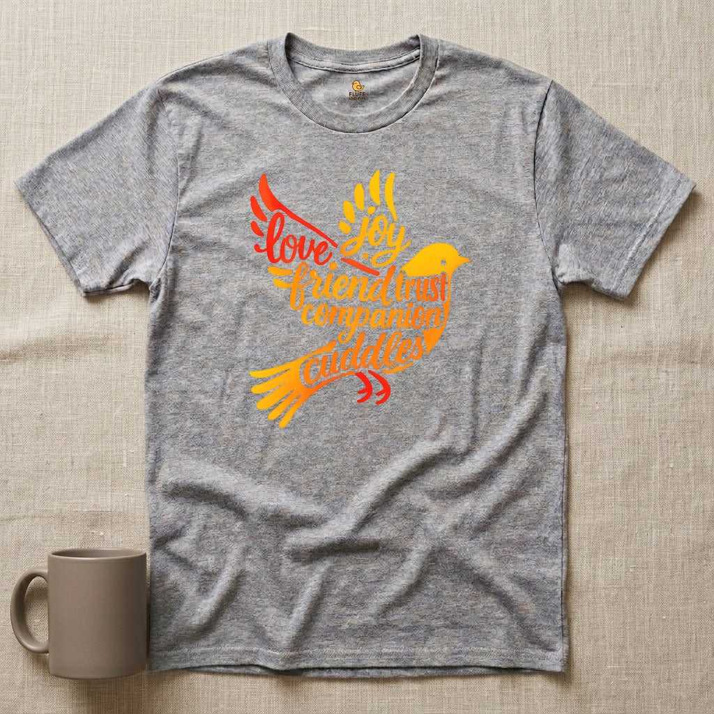 Bird Words Graphic Tee