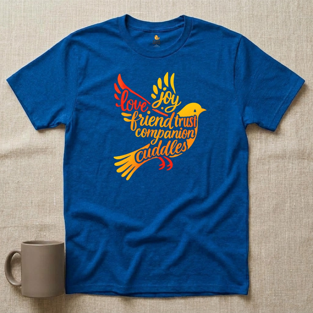 Bird Words Graphic Tee