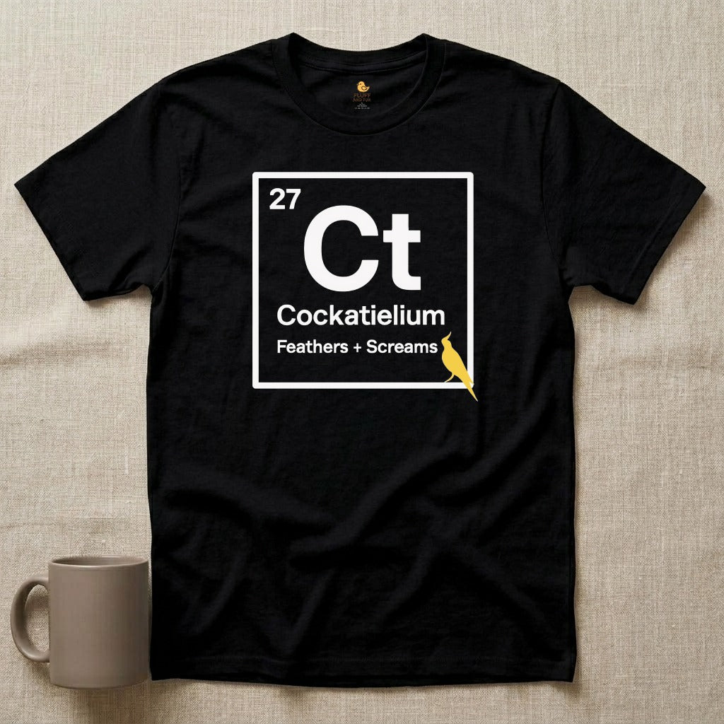 Cockatelium Periodic Table T-Shirt