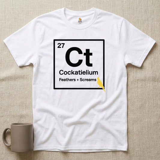 Cockatelium Periodic Table T-Shirt