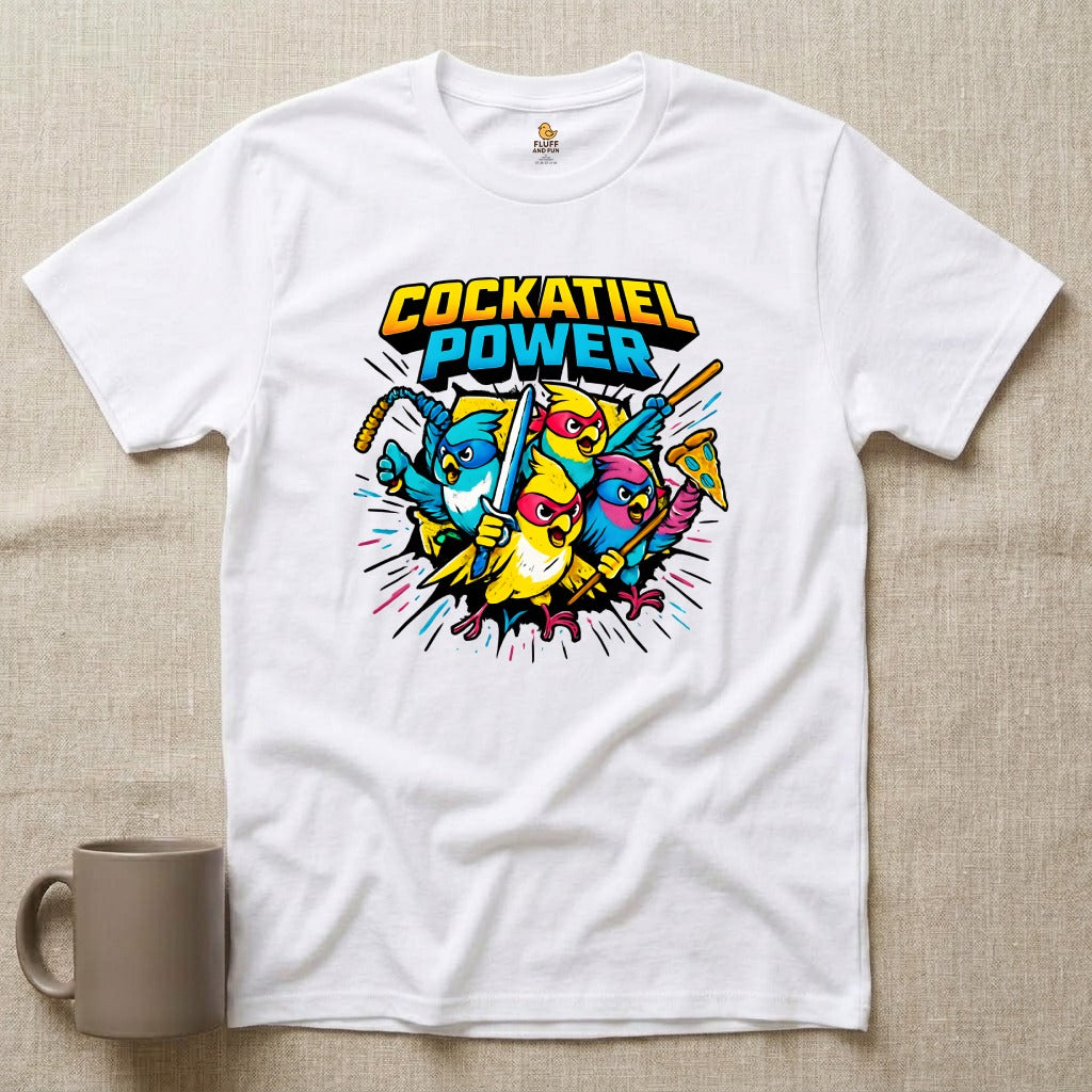 Cockatiel Power Ninja Birds