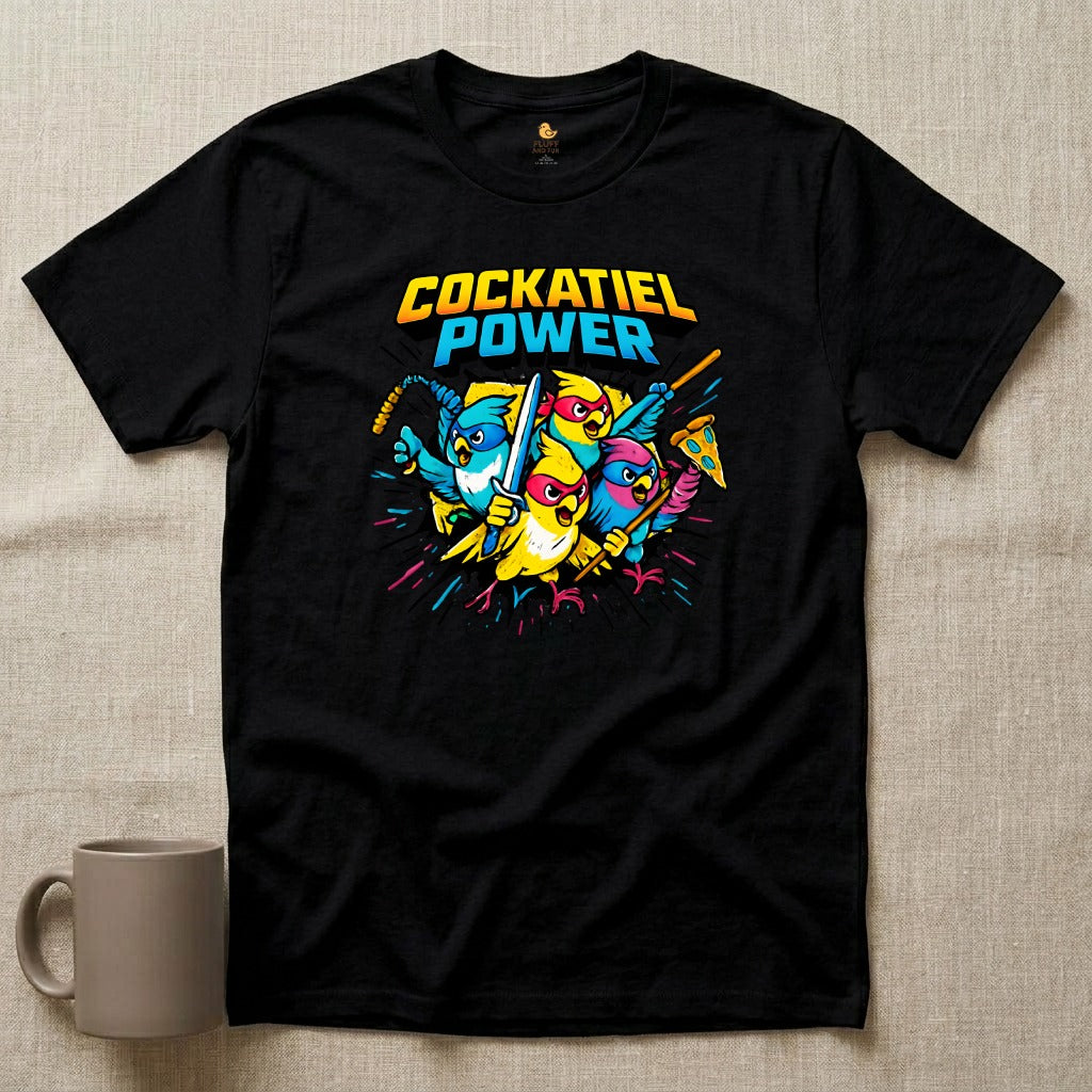 Cockatiel Power Ninja Birds