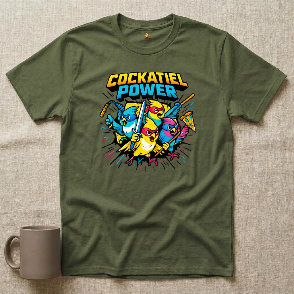 Cockatiel Power Ninja Birds