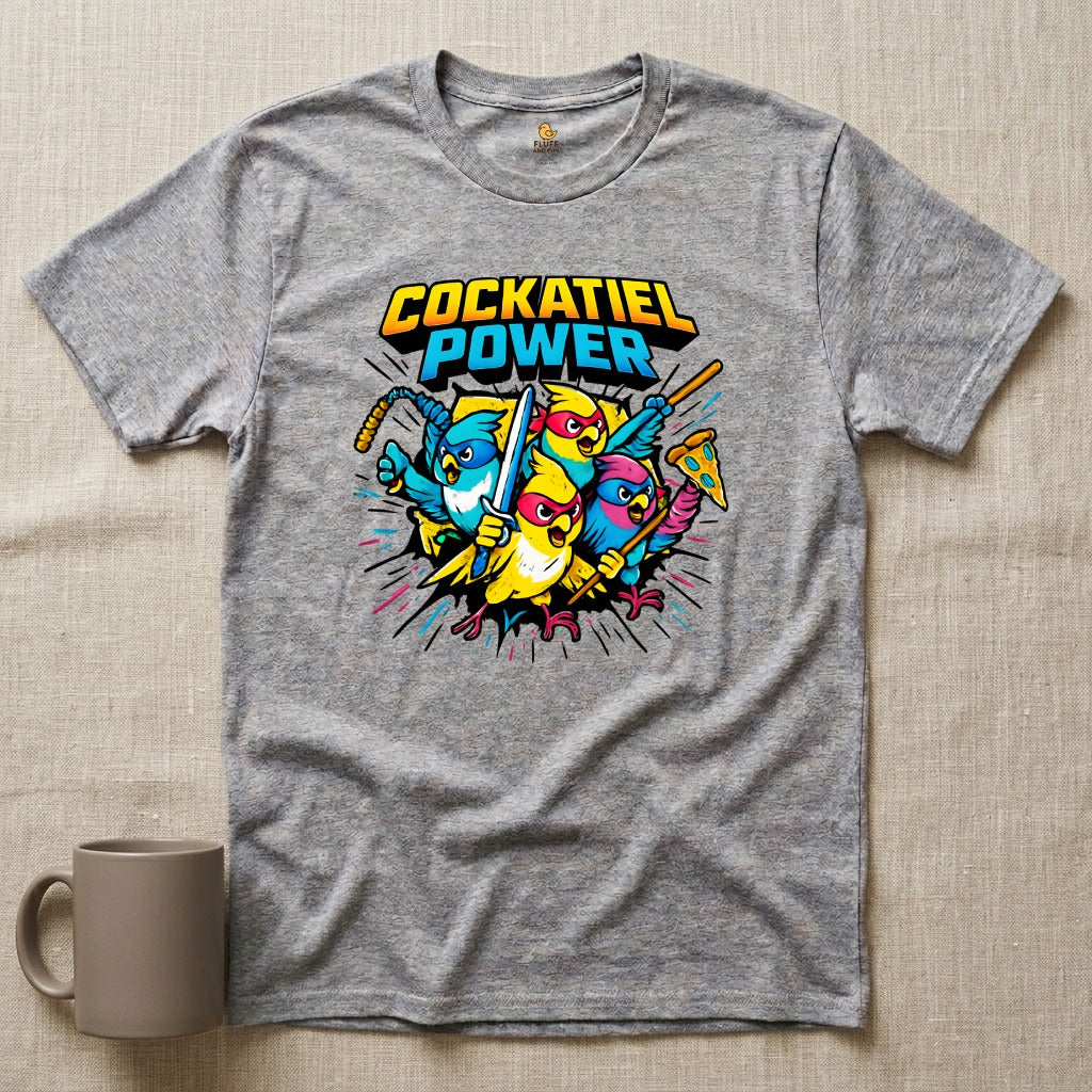 Cockatiel Power Ninja Birds