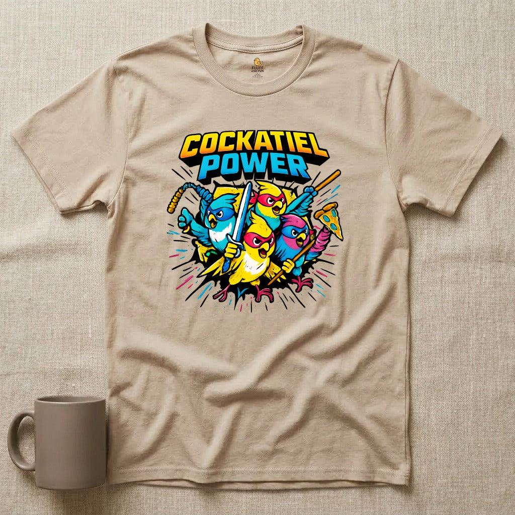 Cockatiel Power Ninja Birds