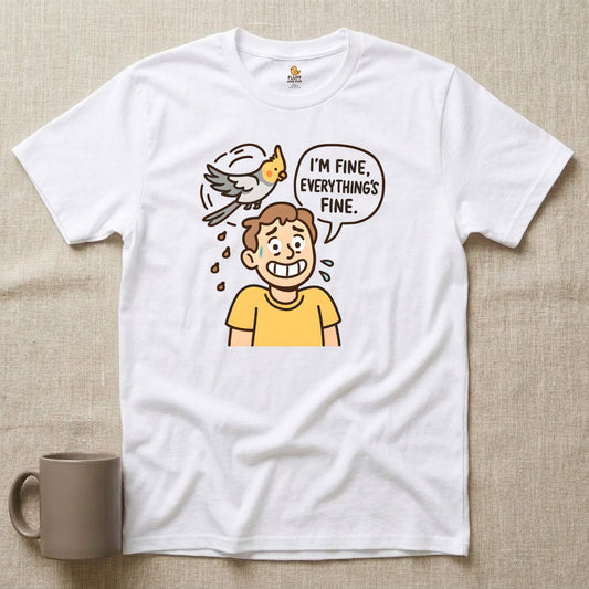 I'm Fine, Everything's Fine Cockatiel Shirt