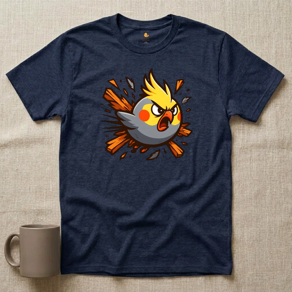 Angry Round Cockatiel