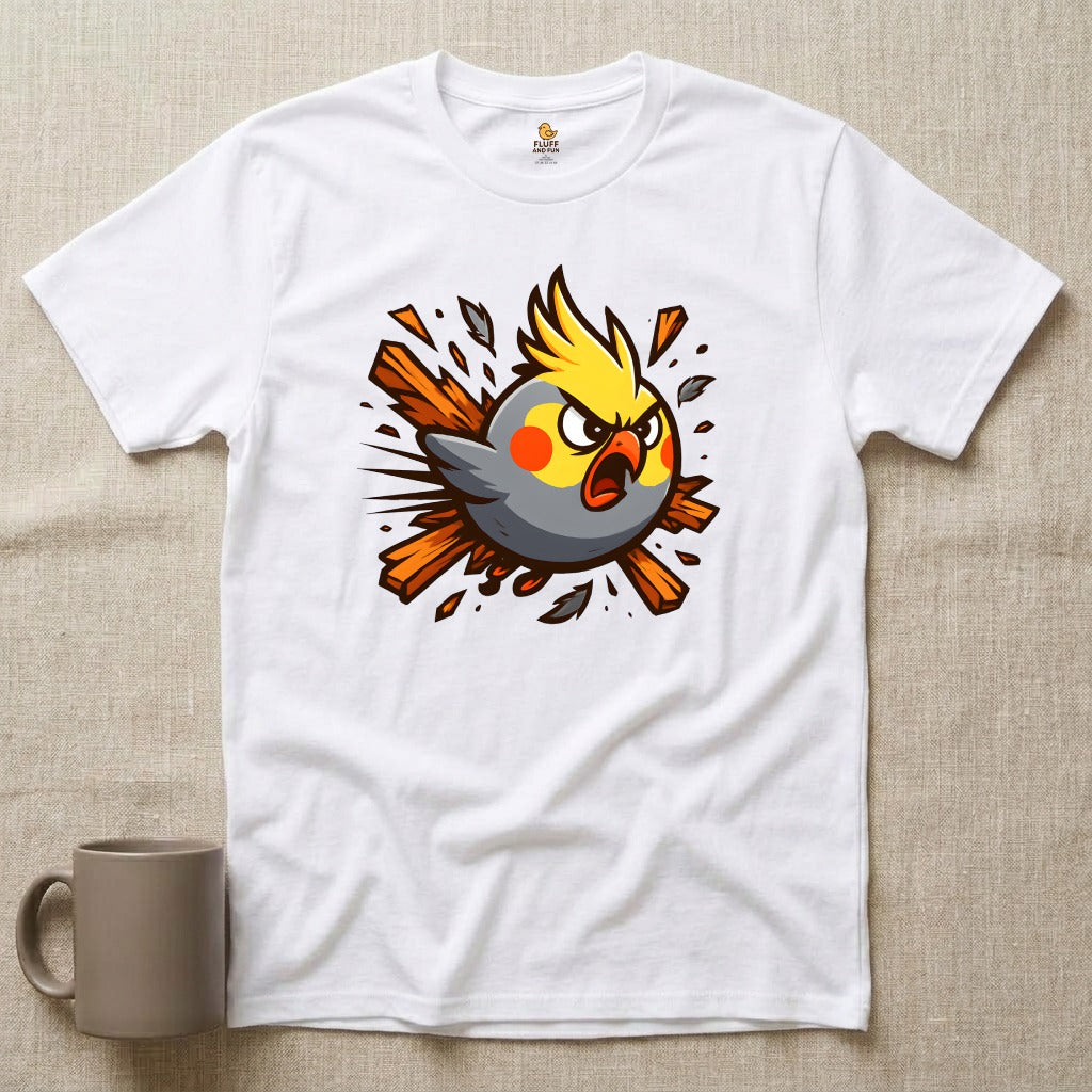 Angry Round Cockatiel