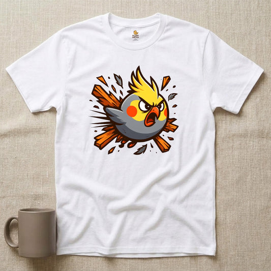 Angry Round Cockatiel