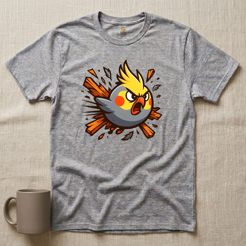 Angry Round Cockatiel