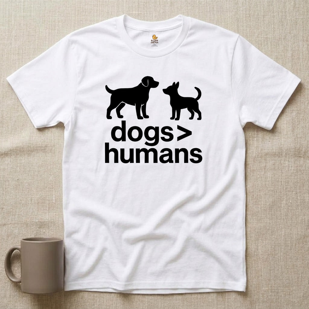 dogs > humans
