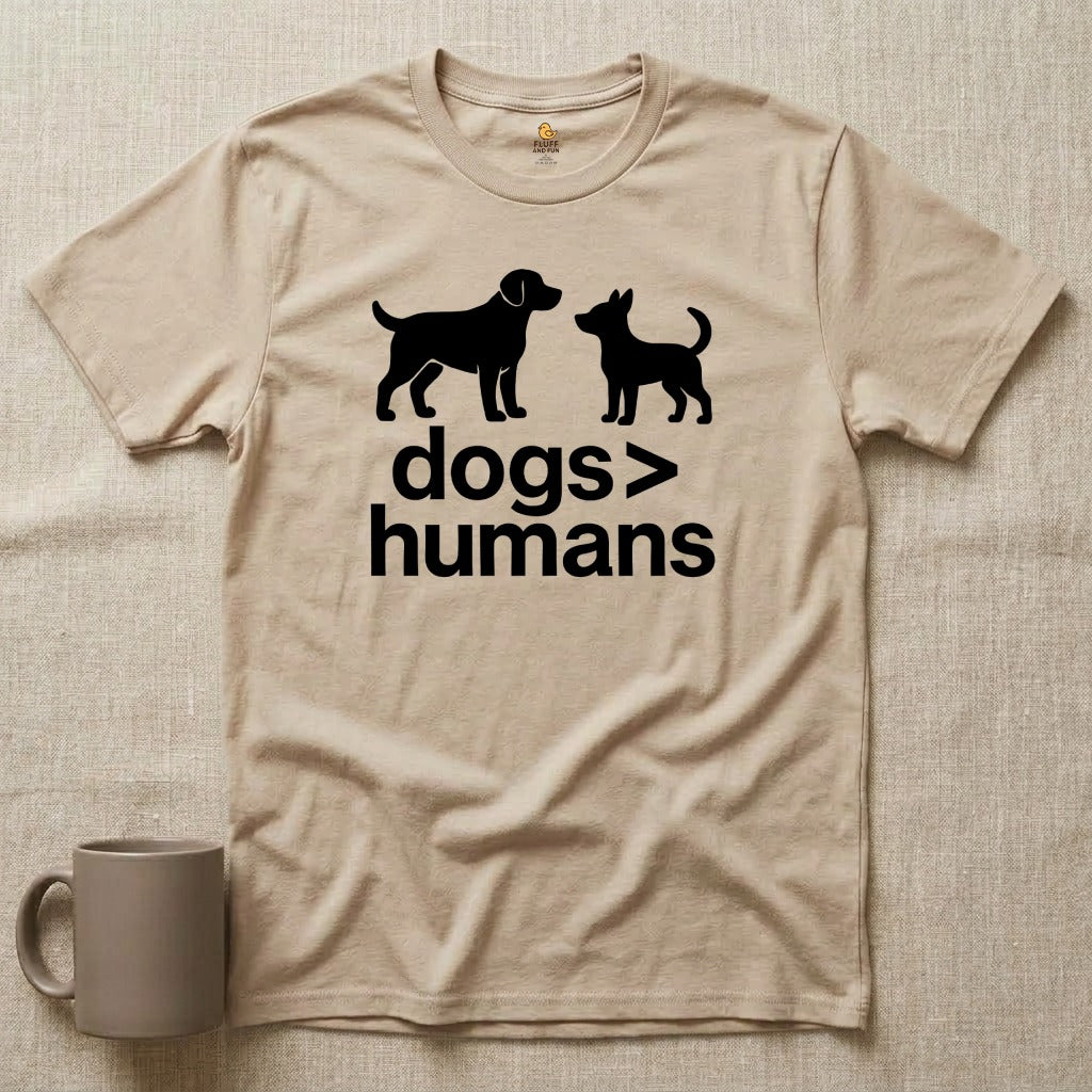 dogs > humans