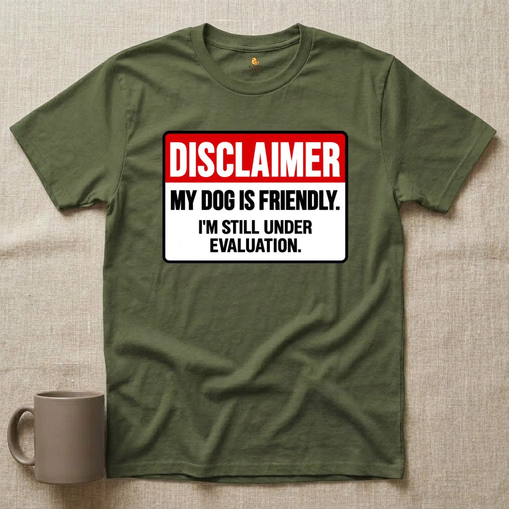Dog Friendly Disclaimer