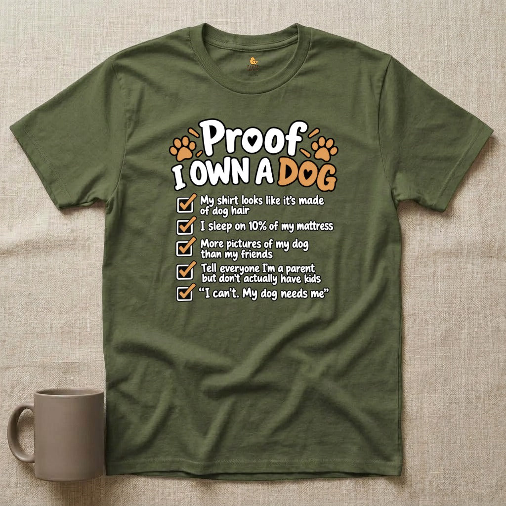 Proof I Own a Dog