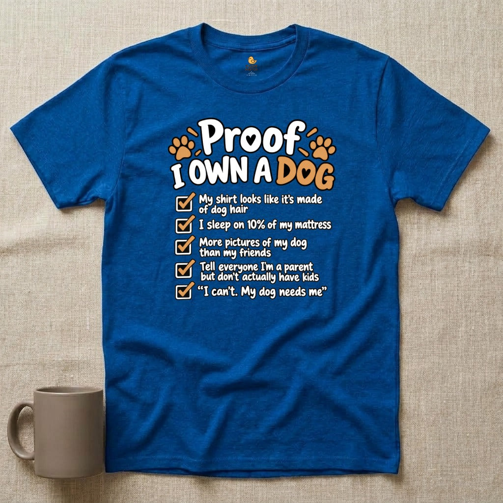 Proof I Own a Dog