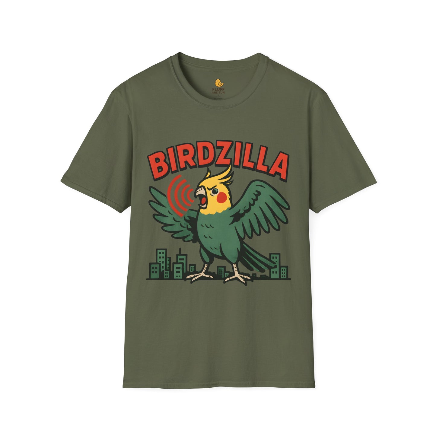 Birdzilla Graphic T-Shirt