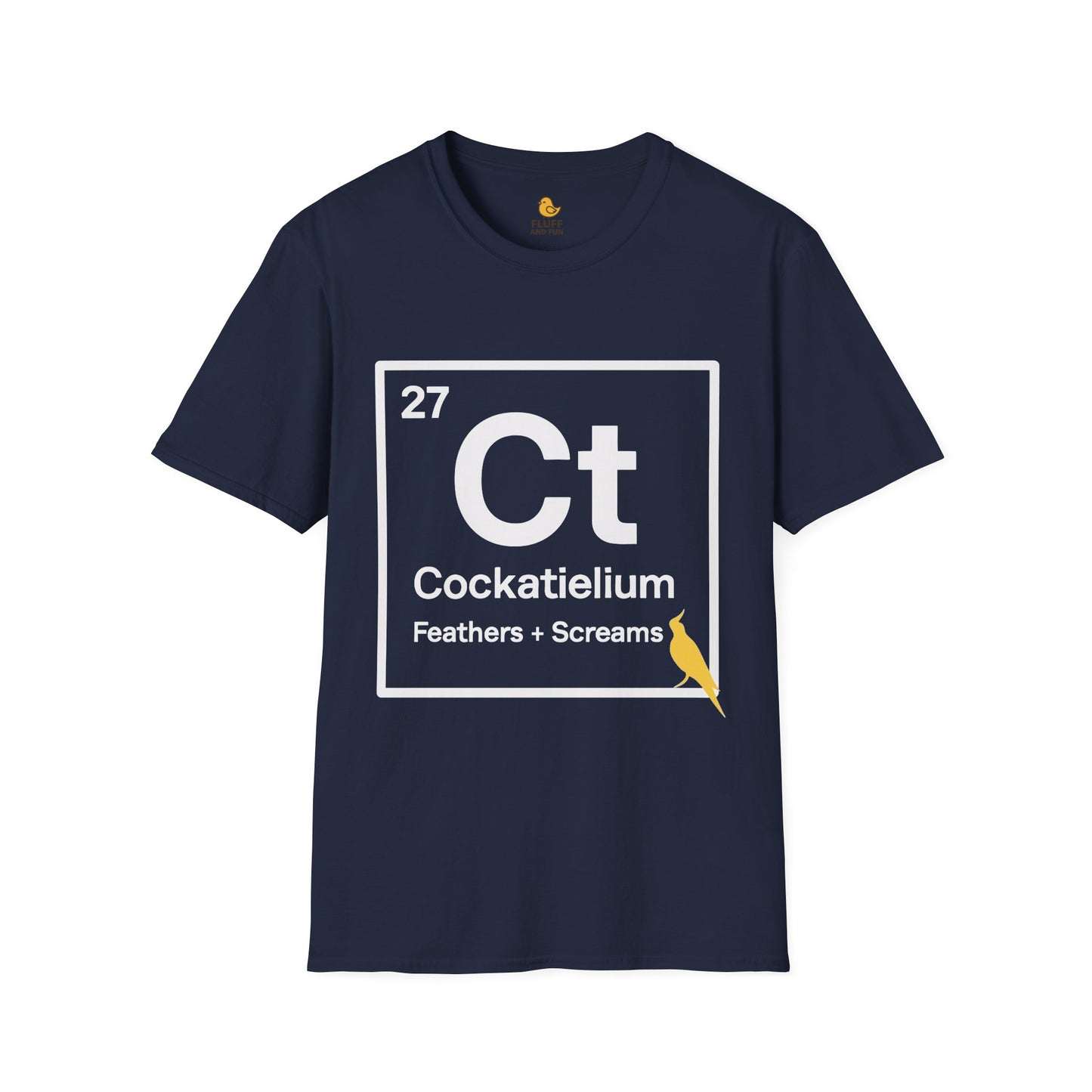 Cockatelium Periodic Table T-Shirt