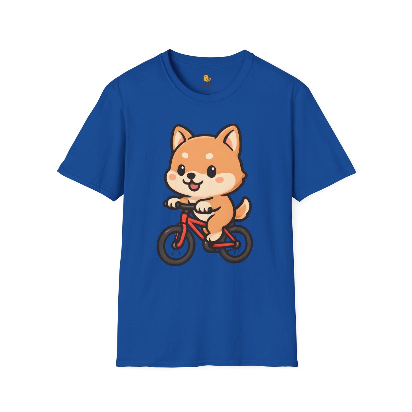 Chibi Dog on a Bike