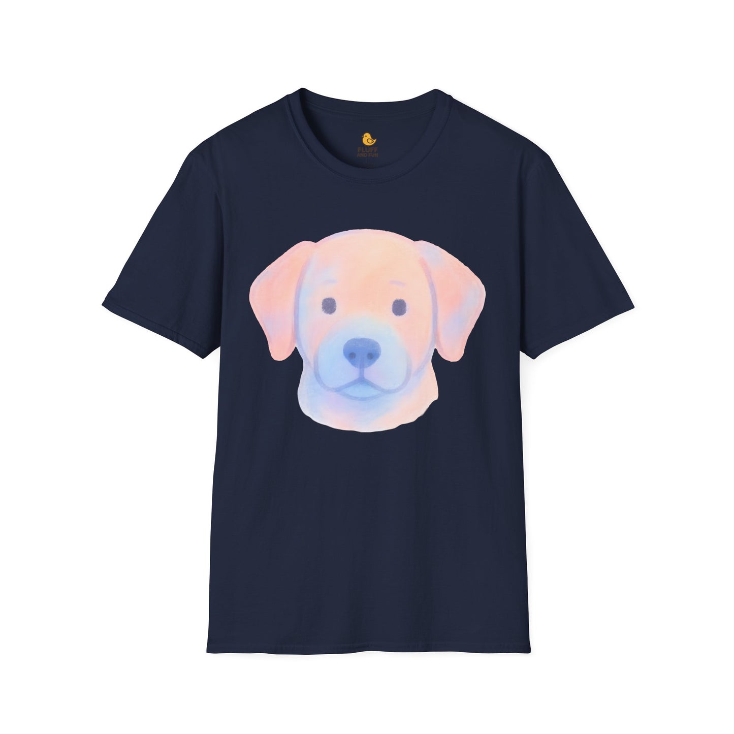 Pastel Dog Head