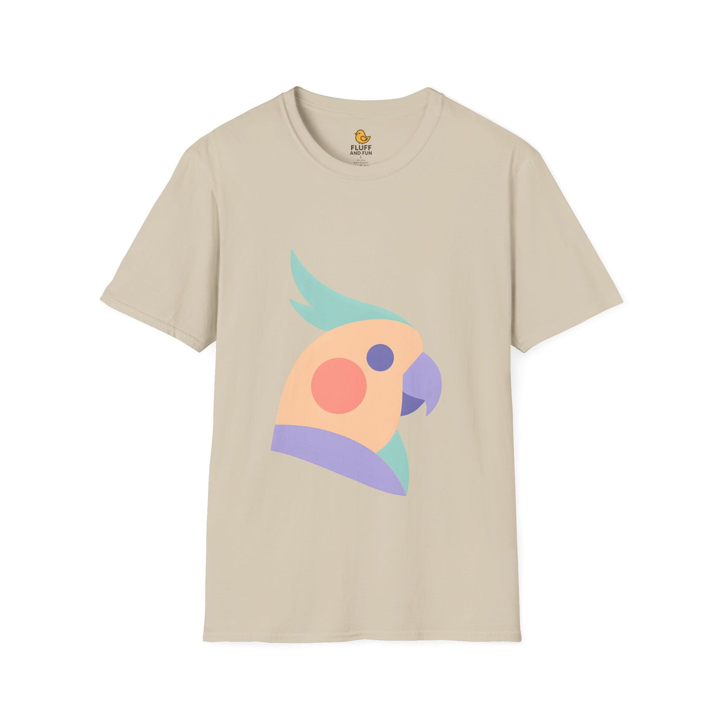 Pastel Cockatiel Head