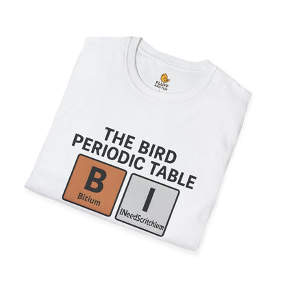 Bird Periodic Table Graphic T-Shirt