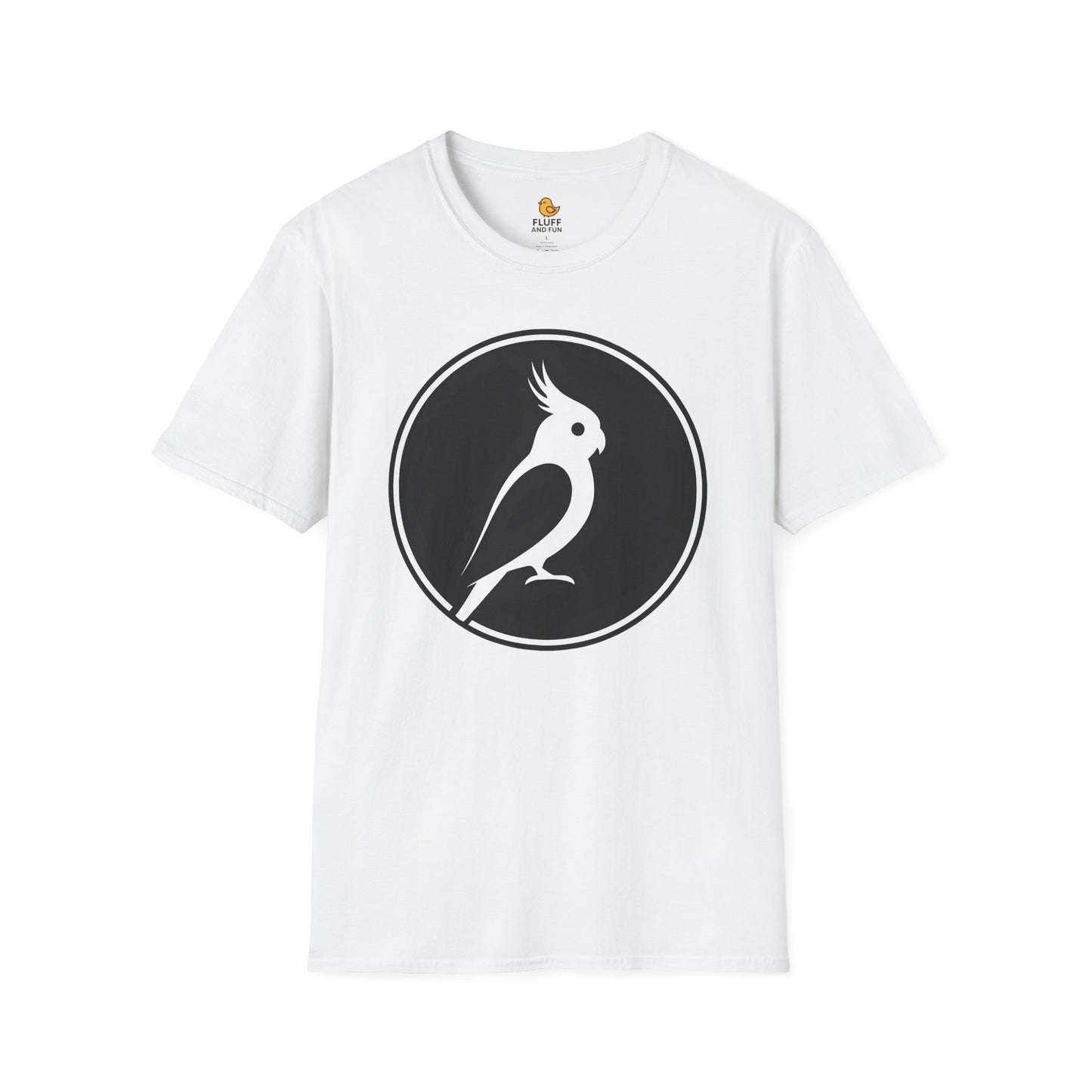 Cockatiel Silhouette Circle