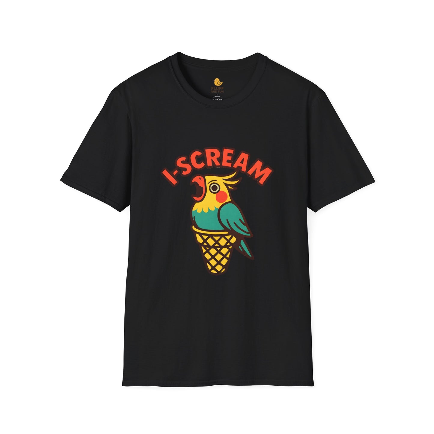 I-Scream Cockatiel Parrot Ice Cream T-Shirt