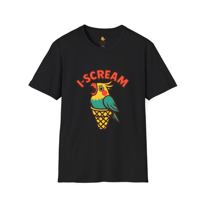 I-Scream Cockatiel Parrot Ice Cream T-Shirt