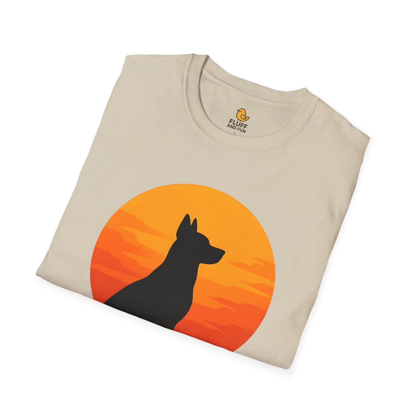 Dog Sunset Silhouette