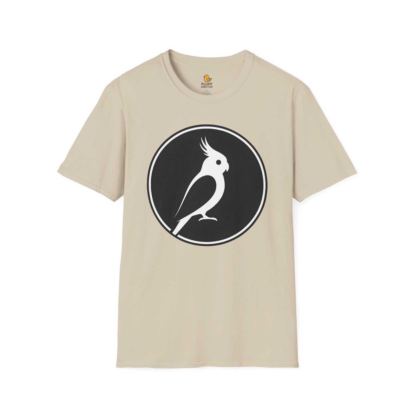 Cockatiel Silhouette Circle