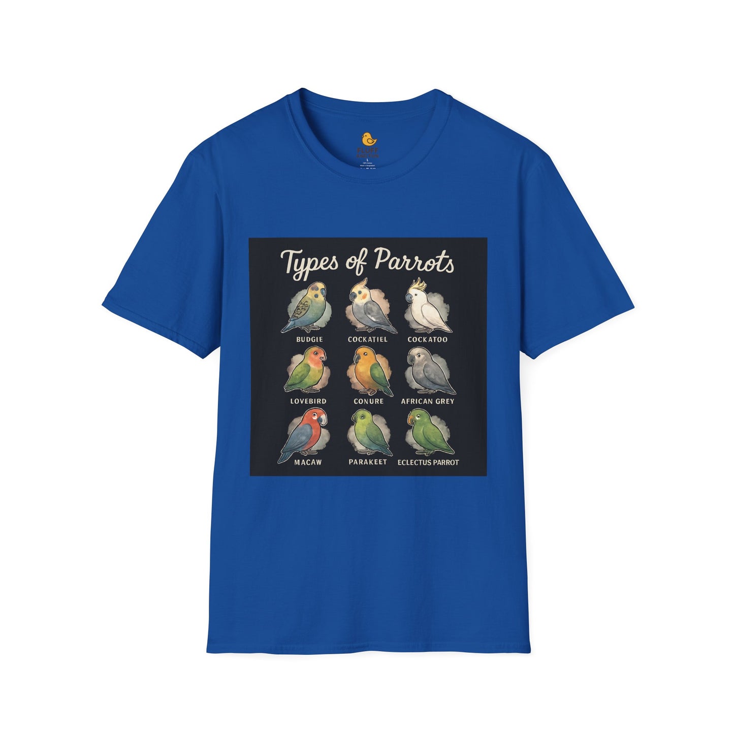 Types of Parrots T-Shirt