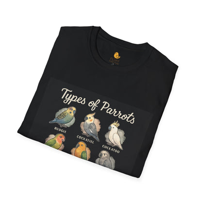 Types of Parrots T-Shirt