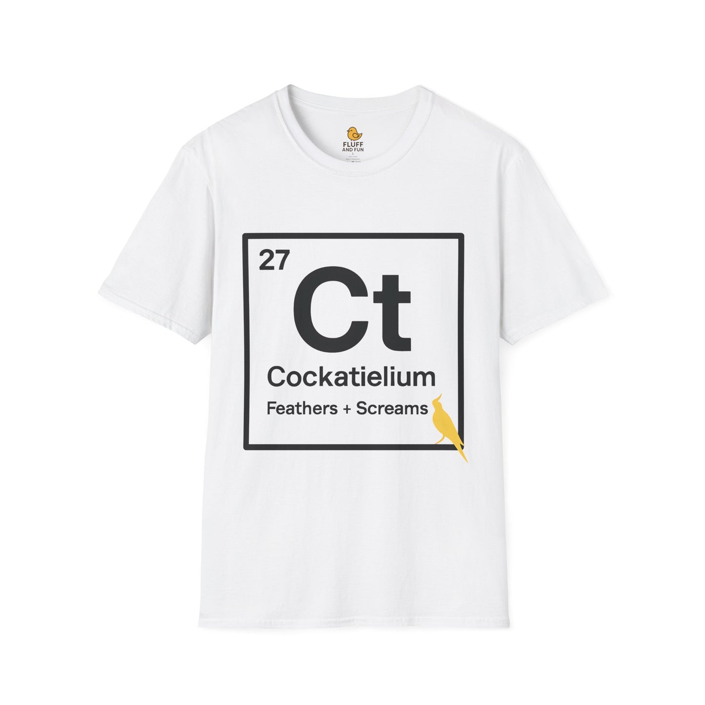 Cockatelium Periodic Table T-Shirt