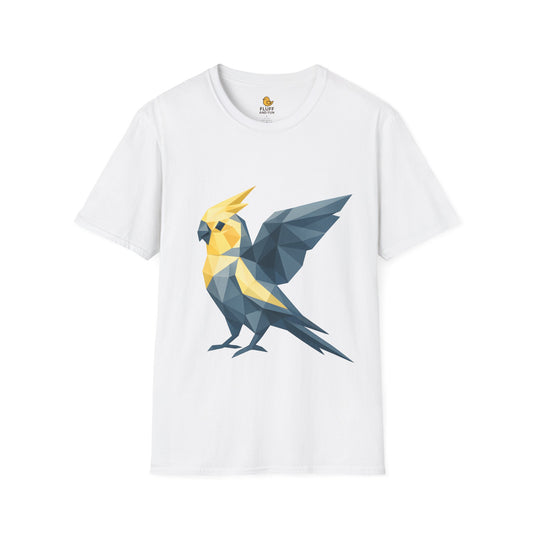 Geometric Origami Cockatiel